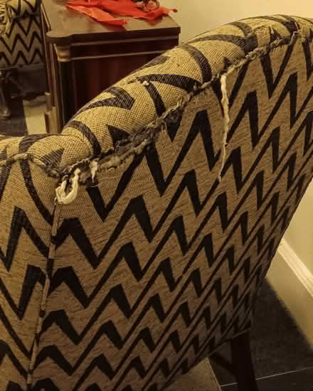 Photo of free Pair of wingback chairs (Beacon Hill) #2