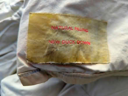 Photo of free Duck down king size duvet (Farnham GU9) #2