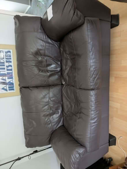 Photo of free Leather sofa and armchair. (Waltham Abbey EN9) #1