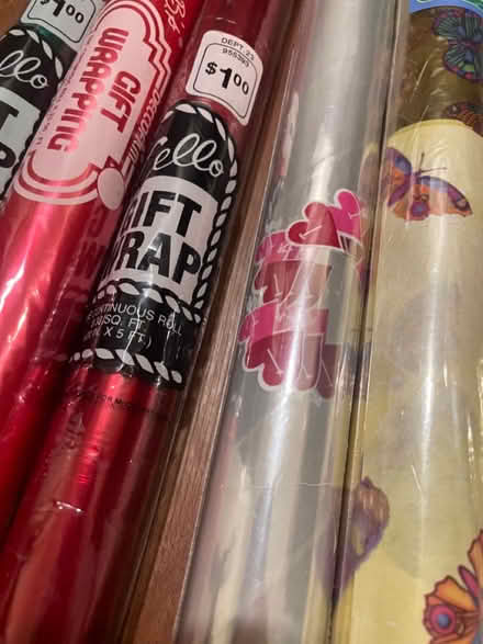 Photo of free 7 Rolls of Gift Wrap (Randallstown, Md) #3