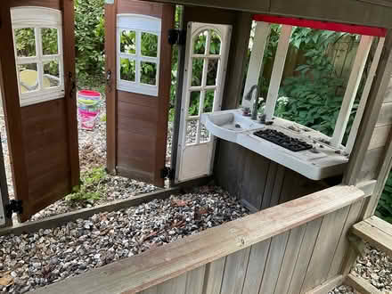 Photo of free Kids wooden playhouse (Eastham CH62) #4