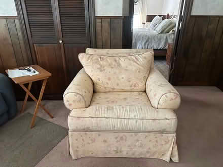 Photo of free Couche chair loveseat recliner (2nd floor North Attleboro) #2