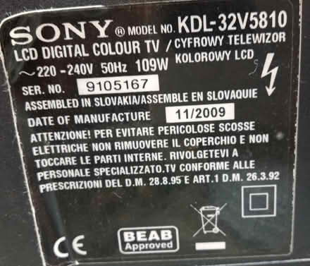 Photo of free Sony 32 TV (Barnet EN5) #3