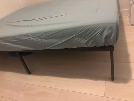 Photo of free Full Size Mattress with the frame (Yonge & Eglinton) #2