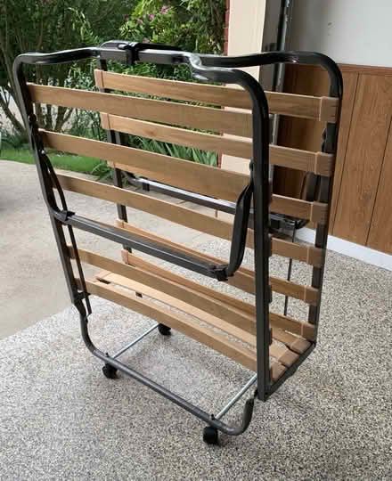 Photo of free Portable Folding Cot Frame (2 miles east of GA400, exit 12) #1