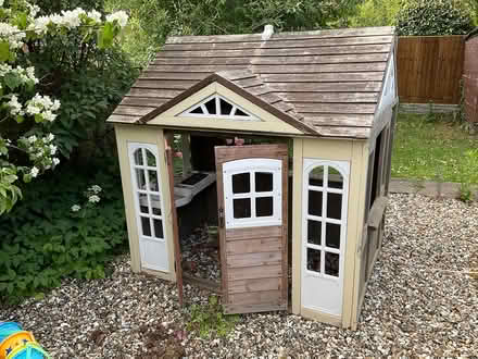Photo of free Kids wooden playhouse (Eastham CH62) #1