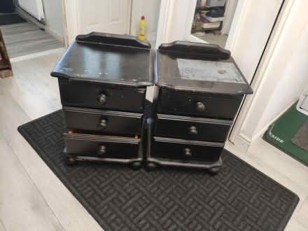 Photo of free Two bedside tables - solid wood (W7) #1