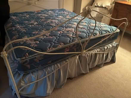 Photo of free Vintage style king size bed frame (Novato (Rowe Ranch area)) #3