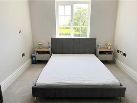 Photo of free Grey king size bed available for collection only at PR2 5DB (Red Scar PR2) #1