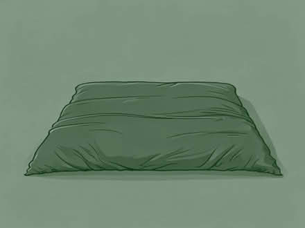 Photo of Dark Green King Size 100% Cotton Sheet (Horton Bank BD6) #1