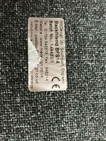 Photo of free Back supports (Brickhill MK41) #1