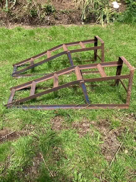 Photo of free Pair Steel Car Ramps (Burgess Hill Chanctonbury) #1