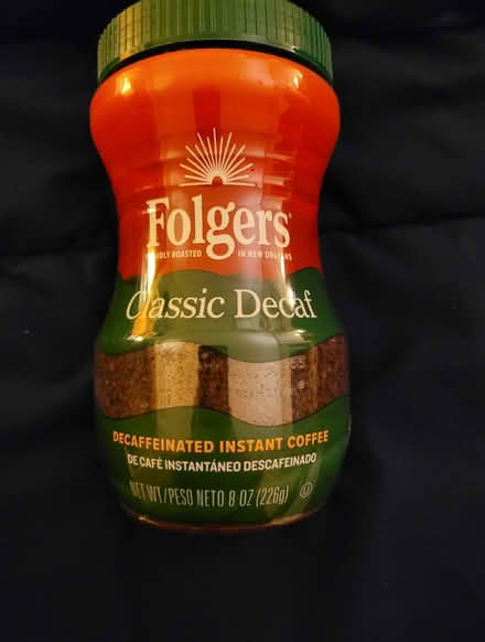 Photo of free Folgers Decaf Instant Coffee (Los Altos Hills, CA) #1