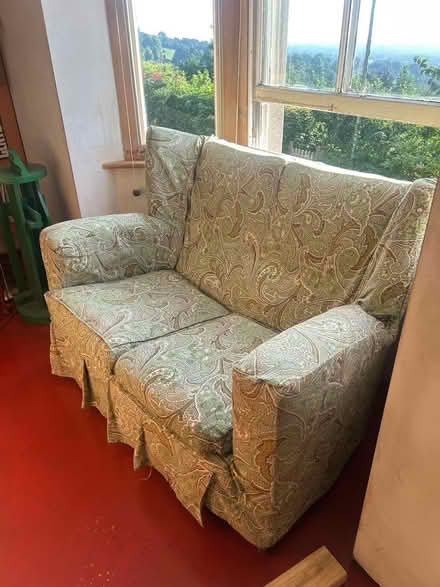 Photo of free 2 seater sofa (Malvern Wells WR14) #1