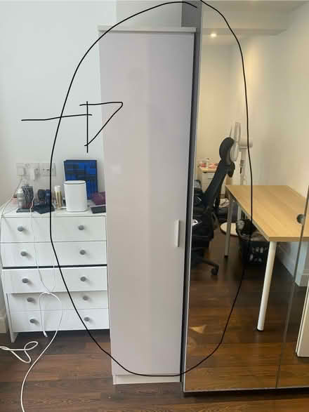 Photo of free White cupboard (Clerkenwell EC1R) #3