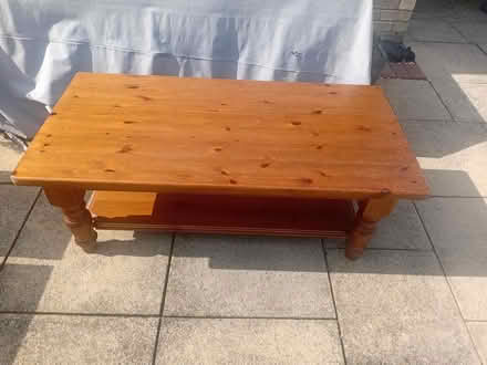 Photo of free Wooden Coffee table (Witton church lane IP1) #1