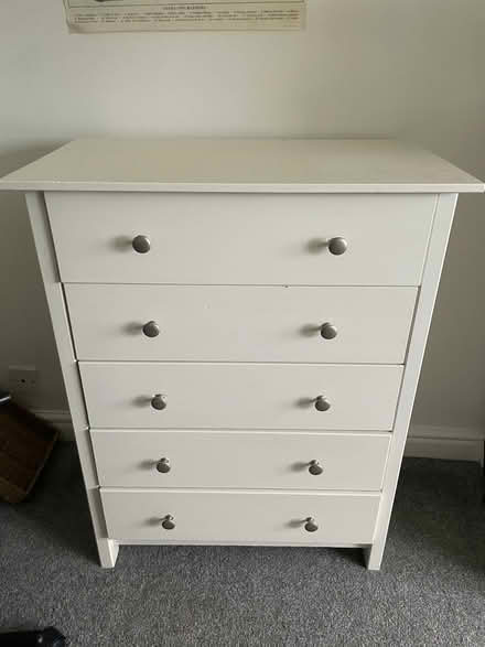 Photo of free White drawers (CH61) #1
