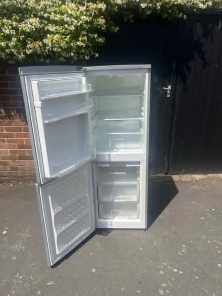 Photo of free Beko silver upright Fridge Freezer (Bushey WD23) #1