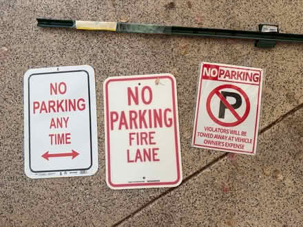 Photo of free Signs and post (West Menlo Park) #2