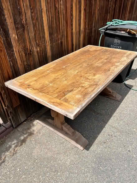 Photo of free Solid wood dining table (Denver) #3