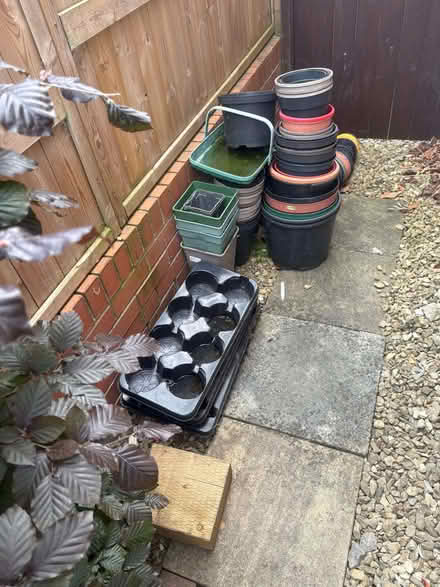 Photo of free Plastic pots (Hixon ST18) #1
