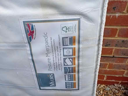 Photo of free 4' 6" myers firm double mattress (Portslade by Sea BN3) #1