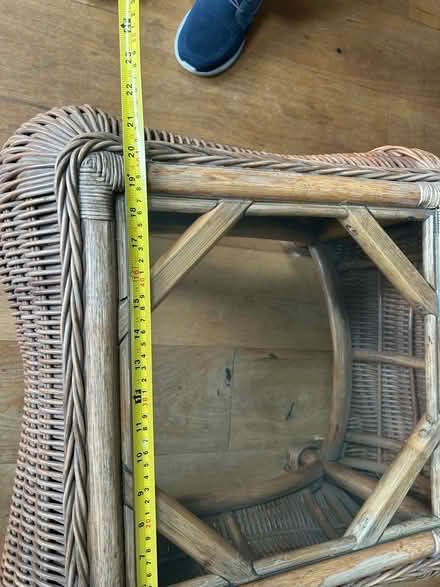 Photo of free Wicker coffee table (Kelvedon CO5) #3
