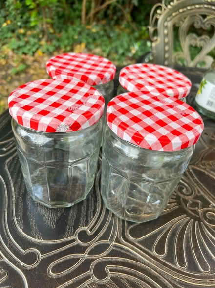 Photo of free Empty glass jars - Bonne Maman 750 g (Surbiton KT6) #1