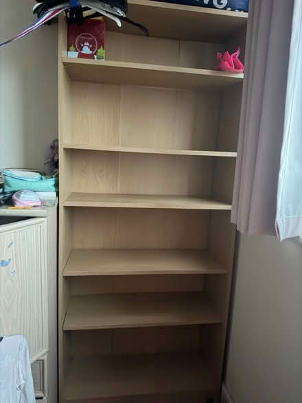 Photo of free Tall shelving unit (Mk22eb) #1