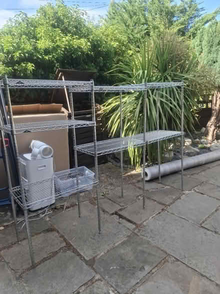 Photo of free Garage metal shelves (Se9 4ae) #4