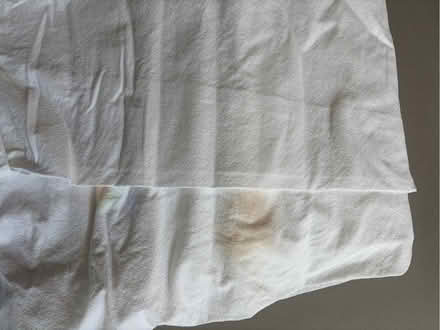 Photo of free John Lewis white table cloth (Mortlake SW13) #1