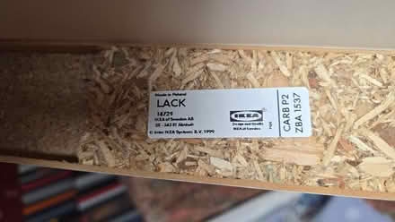 Photo of free 3 IKEA Lack shelves 110x26cm (Dronfield S18) #2