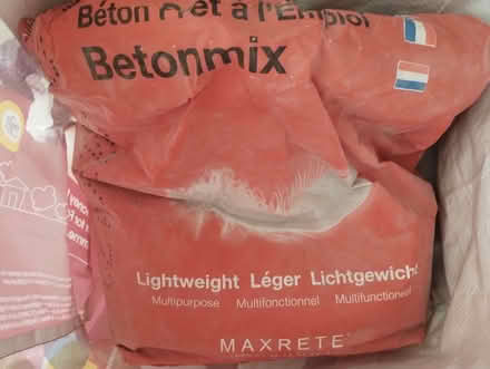Photo of free Maxrete concrete mix ~1/3 bag (Teversham CP (S Cambs) CB1) #1