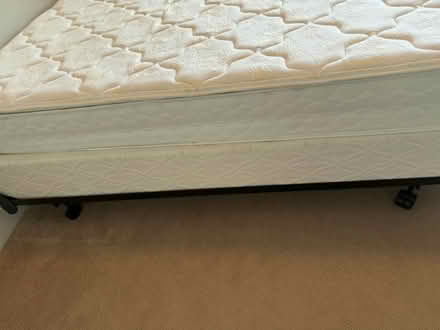 Photo of free Double mattress with box spring (Yorkson area of Langley) #1
