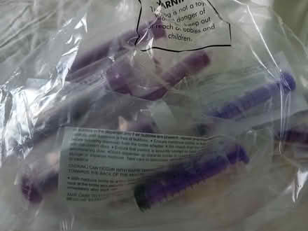 Photo of free Bag of various oral syringes and bungs (Corsham SN13) #2
