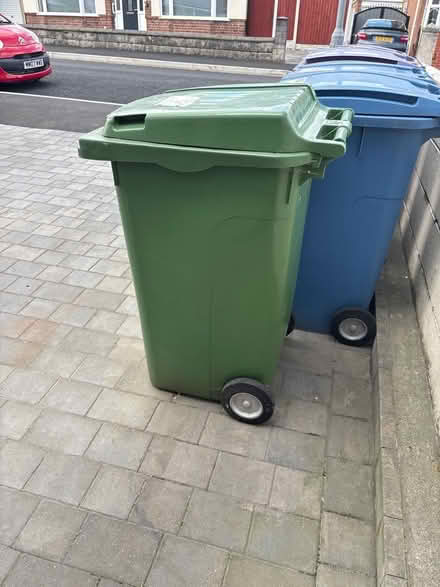 Photo of free Liverpool Council Green Bin & compost (Knotty Ash L12) #1