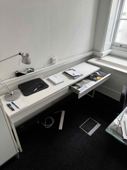 Photo of free IKEA MICKE Desk - With drawers (w1k2re) #2