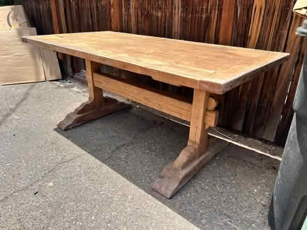 Photo of free Solid wood dining table (Denver) #2