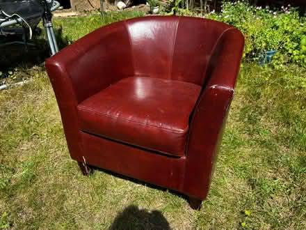 Photo of free Faux leather tub chair (Hermitage RG18) #1