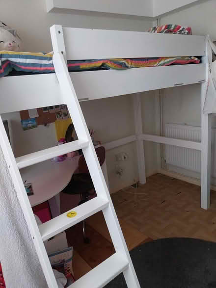 Photo of free Warwick High Sleeper bed & desk (Leytonstone, E11) #1