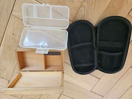 Photo of free three small boxes or containers (Woodingdean BN2) #1