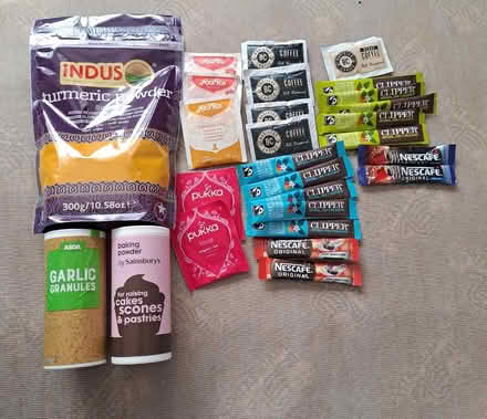 Photo of free Cupboard essentials - mostly out of date (ONE LOT) (Harefield SO19) #1