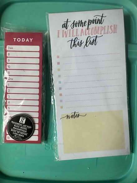 Photo of free To do notepads (Burlington) #1