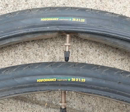 Photo of free Skinny Mountain Bike Tires (El Cerrito) #1