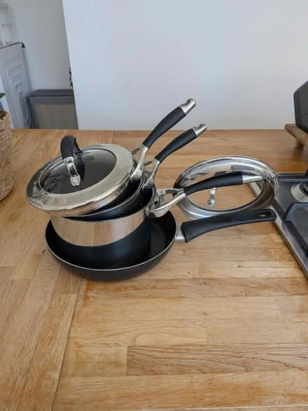 Photo of free Circulon Saucepans & Tefal Pan (Cuxton) #1