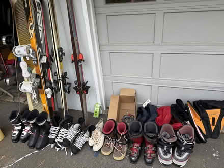 Photo of free Skis, Boots, poles, bike rack, misc (Alden Road, Andover) #2