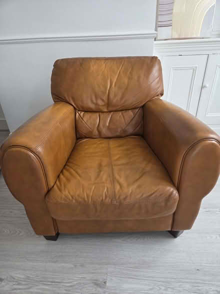 Photo of free Stunning Loveseat and Leather Chair (Walsall WS2) #2