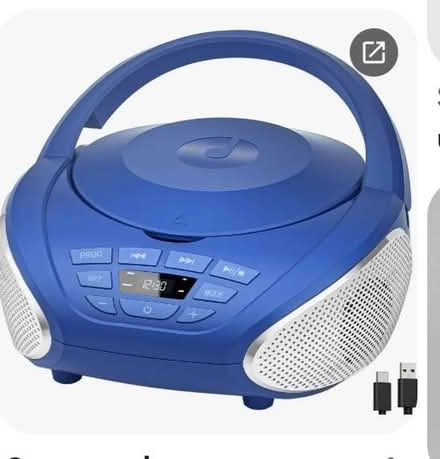 Photo of CD player for children's therapy room (Barnard's Green WR14) #1