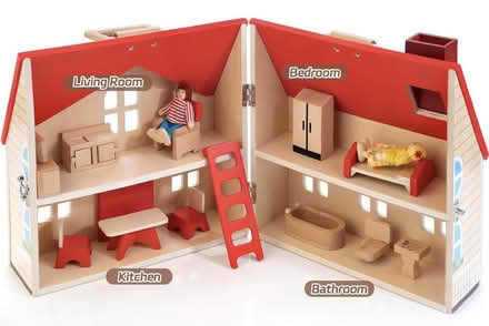 Photo of Fold & Go Wooden Doll House (Danbury near mall) #2