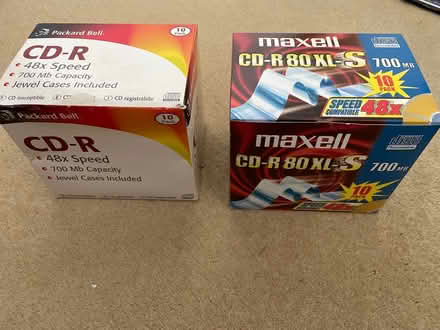Photo of free CD-R blank recordable CDs (Lower Kingswood KT20) #1